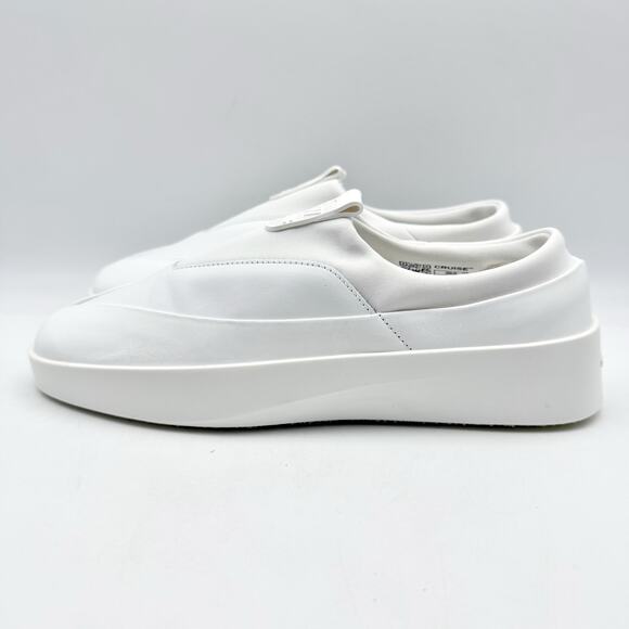 Wolf & Shepherd Womens Cruise Tre Slip On Sneaker US 8 EU 39 White Leather NIB - Picture 8 of 12